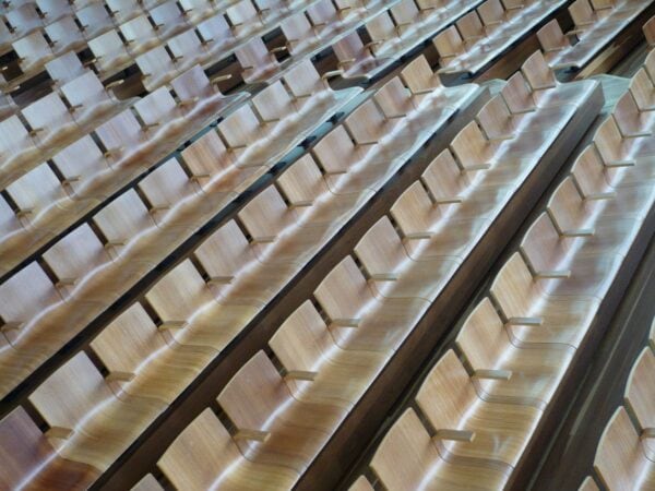 architecture arena auditorium bench