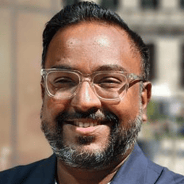 Headshot of Karthik Ramakrishnan