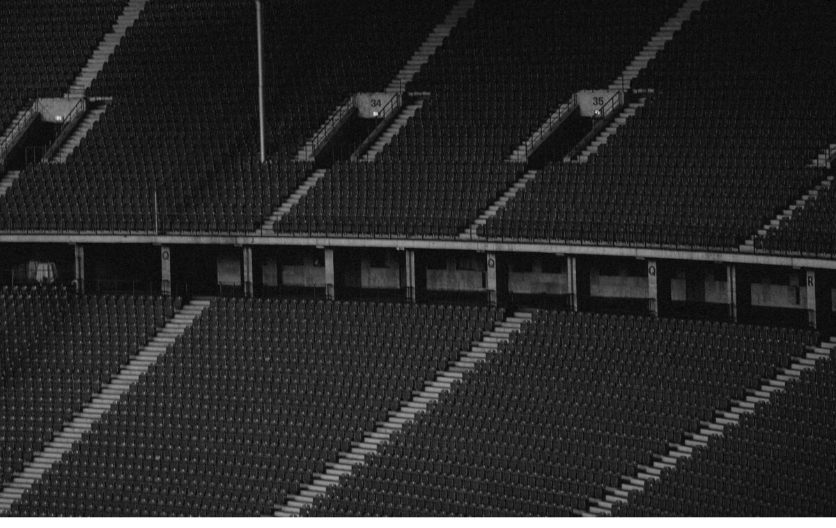 Image of stadium seats.