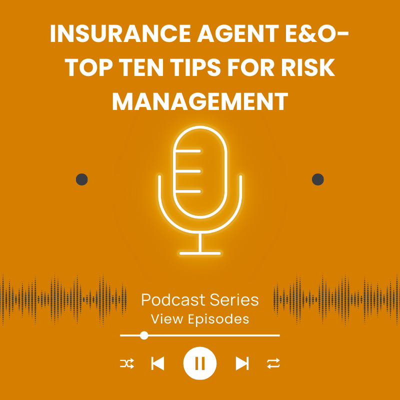 E&O Top Ten Tips Series (1) E&O Top Ten Tips Series (1)