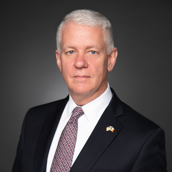 headshot of Kieran P Hughes