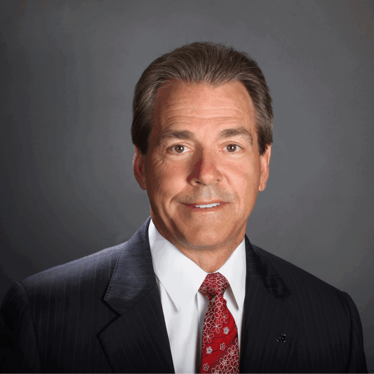 Headshot of Nick Saban for the 2025 PLUS Conference