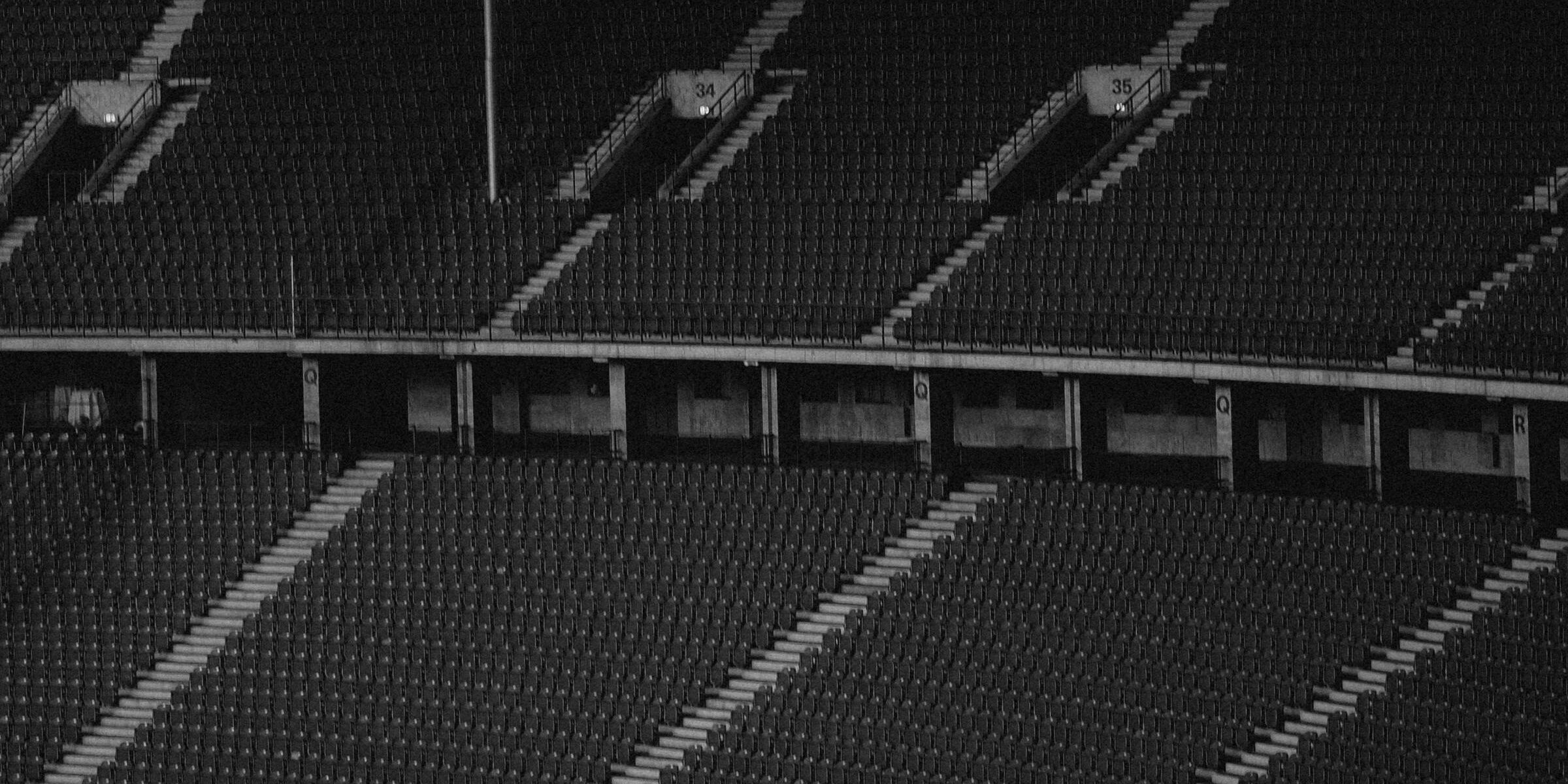 Image of stadium seats.