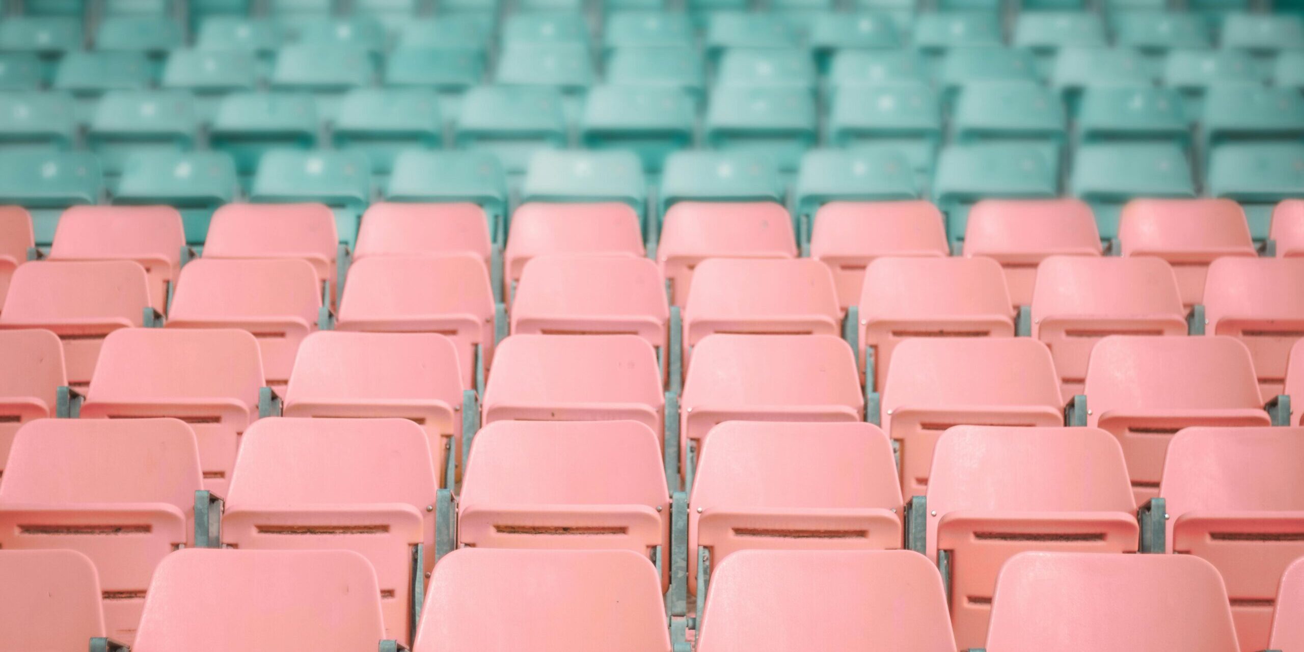 pexels-mtyutina-752036 Red and green stadium seats.