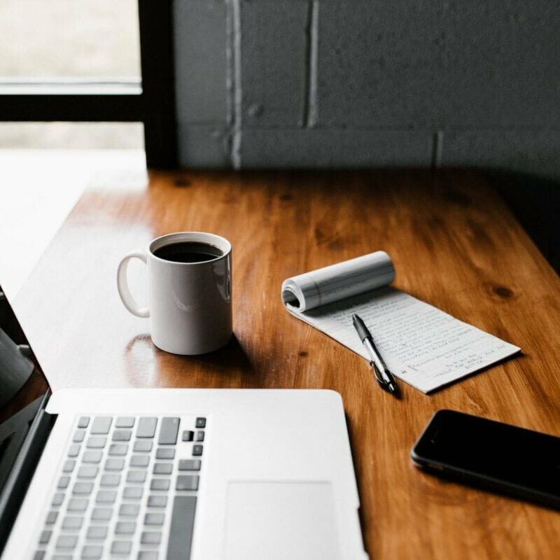 pexels-photo-2312369 macbook pro on brown wooden table