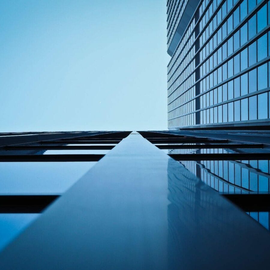 pexels-photo-258160 low angle view of office building against clear sky